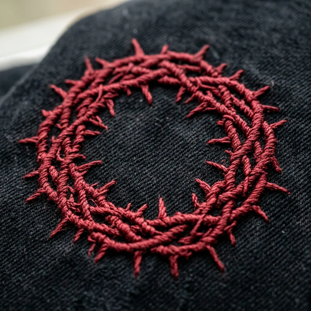 Raised Stitching